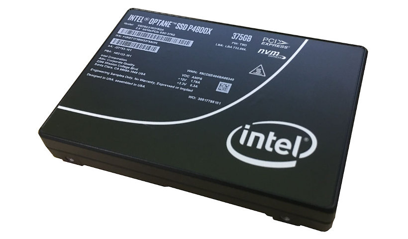 Intel Optane P4800X Performance - SSD - 375 GB - U.2 PCIe 3.0 x4 (NVMe)