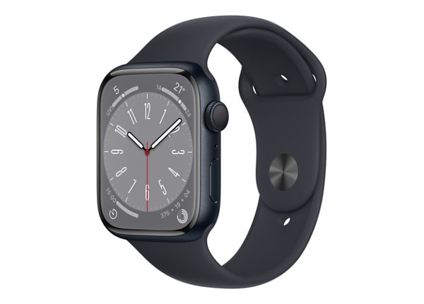Apple Watch Series 8 (GPS) - midnight aluminum - smart watch with