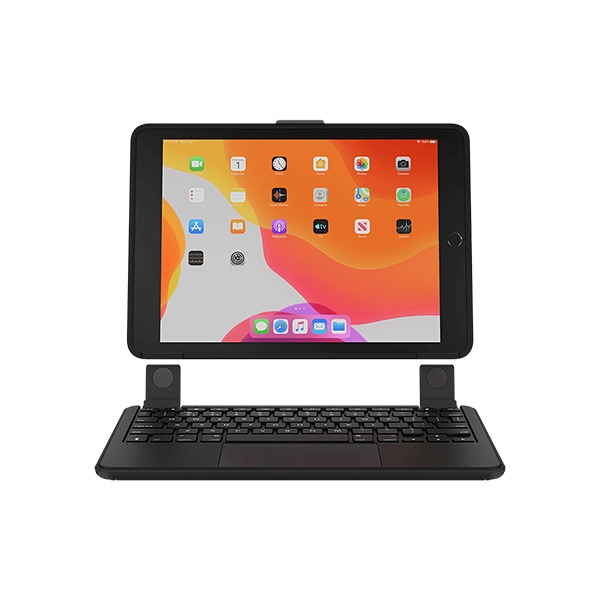 Brydge 10.2 MAX+ - keyboard and folio case (case) - with trackpad - QWERTY - black