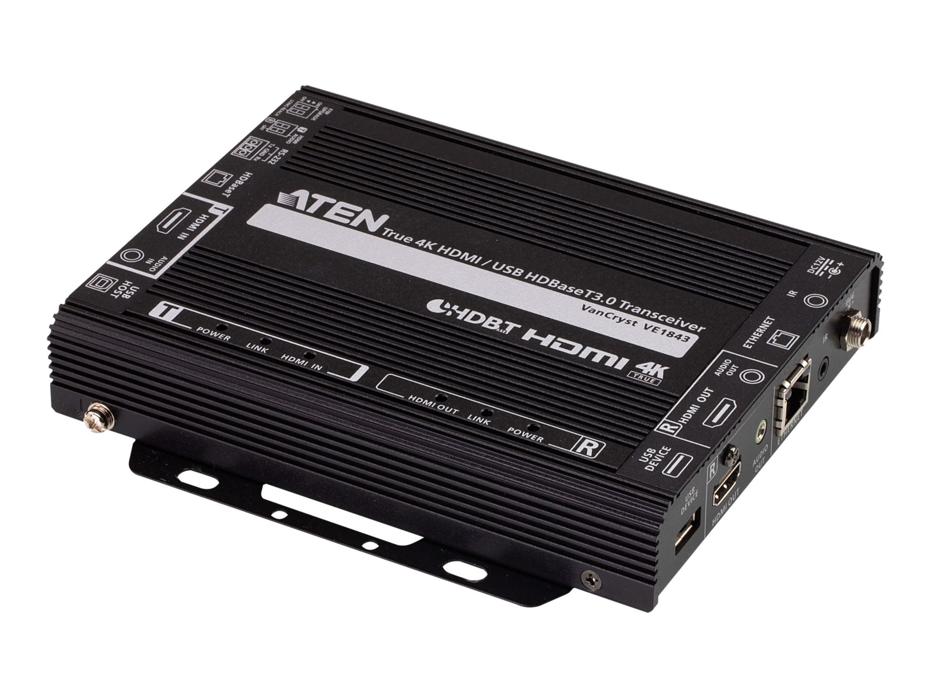 ATEN VanCryst VE1843 - video/audio/infrared/USB/serial/network extender - HDBaseT 3.0