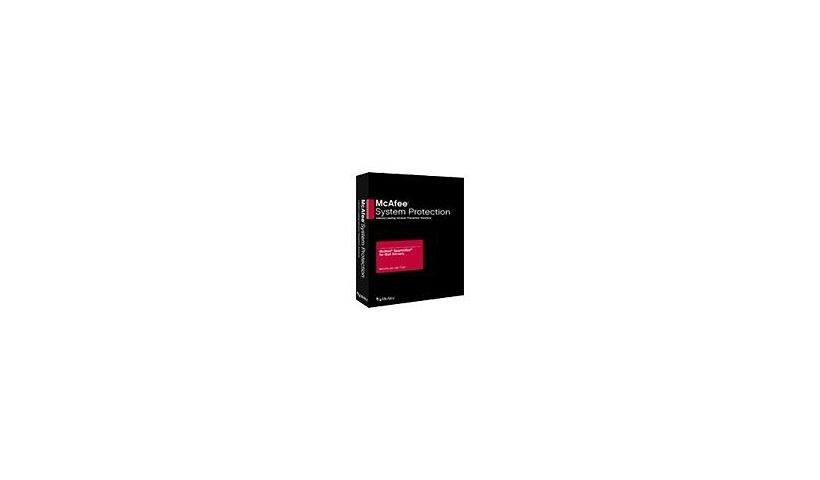 McAfee Active Virus Defense SMB Edition - box pack + 1st year PrimeSupport