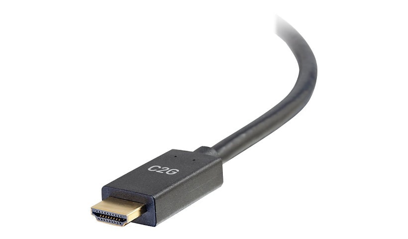 C2G 6ft DisplayPort to HDMI Cable - DP to HDMI Adapter Cable - DisplayPort 1.2a HDMI 1.4b - 4K 30Hz - M/M - adapter