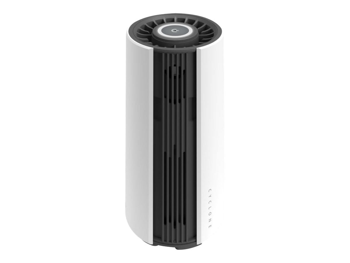 myGEKOgear by Adesso Cyclone O2 Mini HEPA 13 Carbon Filter Air Purifier, Es