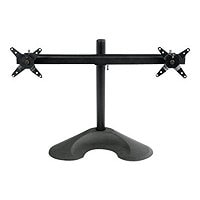 Ergotech 100 Series - stand - side-by-side - for 2 LCD displays - black