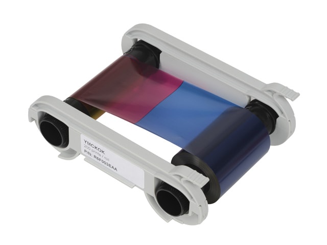 Evolis YMCKO-K Color Ribbon for ID Card Printer