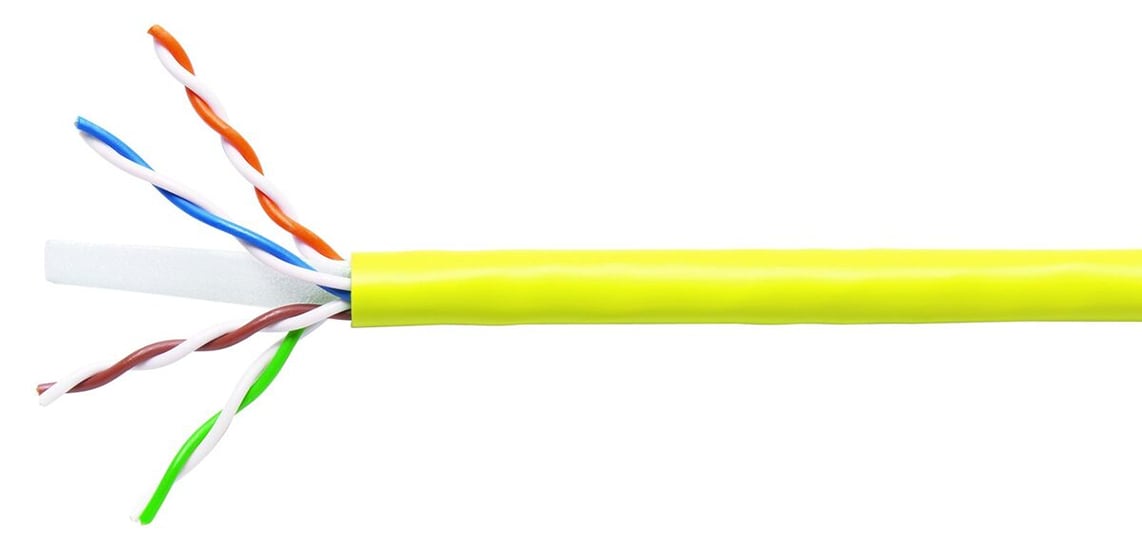 CommScope GigaSPEED XL 1000' 23AWG CAT6 UTP Twisted Pair Cable - Yellow