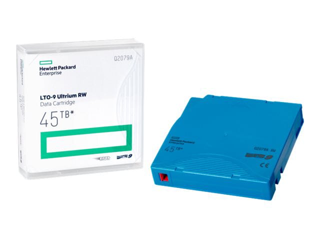HPE - LTO Ultrium 9 x 1 - 18 To - support de stockage