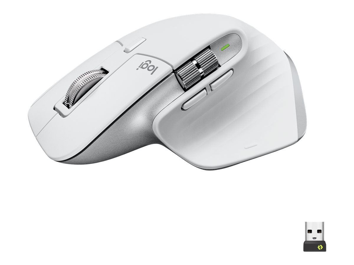 Logitech MX Master 3S Performance Wireless Mouse - mouse - Bluetooth, 2.4 G