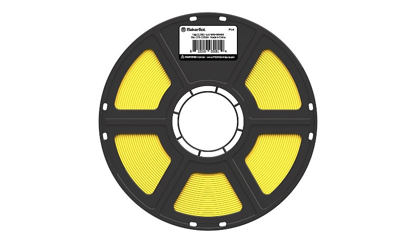 MakerBot - yellow - PLA filament