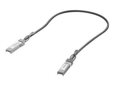Ubiquiti 10GBase direct attach cable - 1.6 ft - black