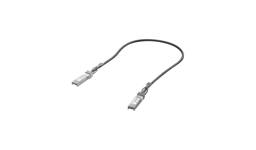 Ubiquiti 10GBase direct attach cable - 1.6 ft - black
