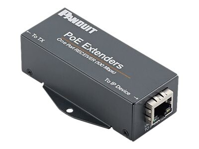 Panduit PoE Extender Receiver - network extender - 10Mb LAN, 100Mb LAN