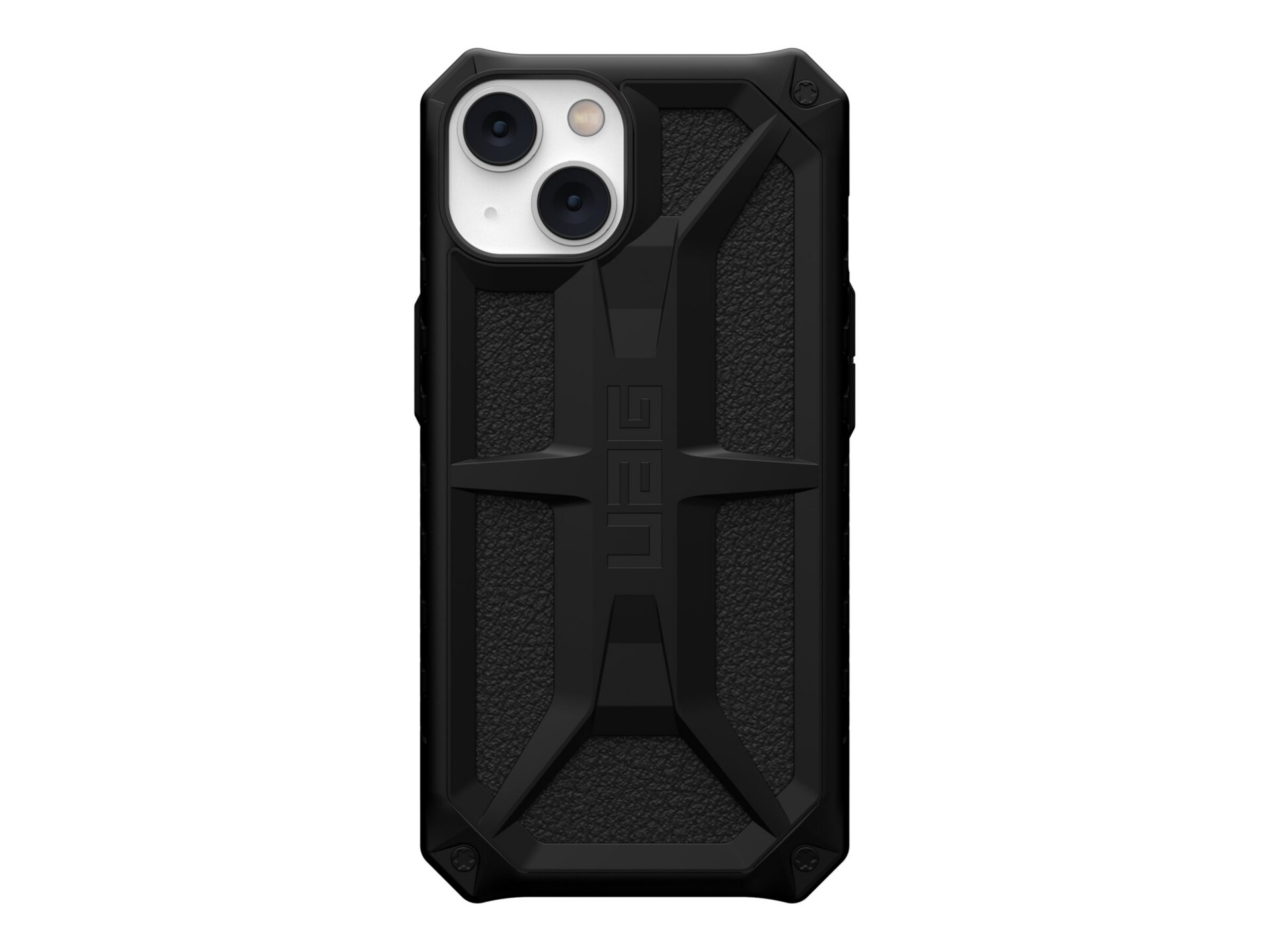 UAG Rugged Monarch Case for iPhone 14 Black - back cover for cell