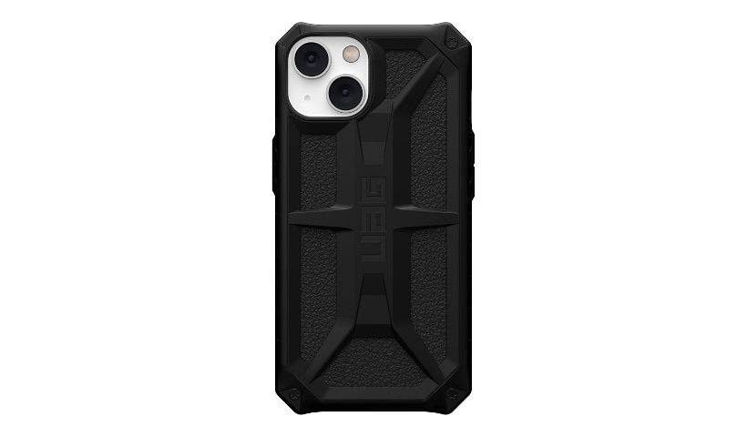 UAG Rugged Monarch Case for iPhone 14 Black - back cover for cell phone