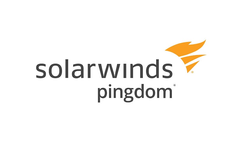 SolarWinds Pingdom Synthetic Monitoring - subscription license renewal (1 y