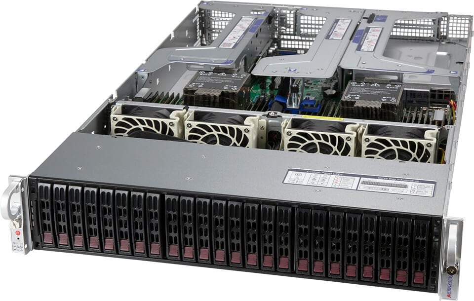 Supermicro Optimized Ultrastar 2U 24x2.5" NVMe Hard Drive