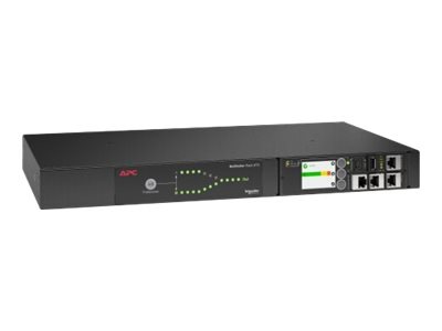 Thumbnail 3 of 8 for APC Netshelter Rack Automatic Transfer Switch, 1U, 10A, 230V, C14 IN, 12 C13 OUT, 50/60Hz