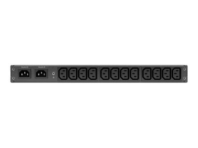 Thumbnail 4 of 8 for APC Netshelter Rack Automatic Transfer Switch, 1U, 10A, 230V, C14 IN, 12 C13 OUT, 50/60Hz