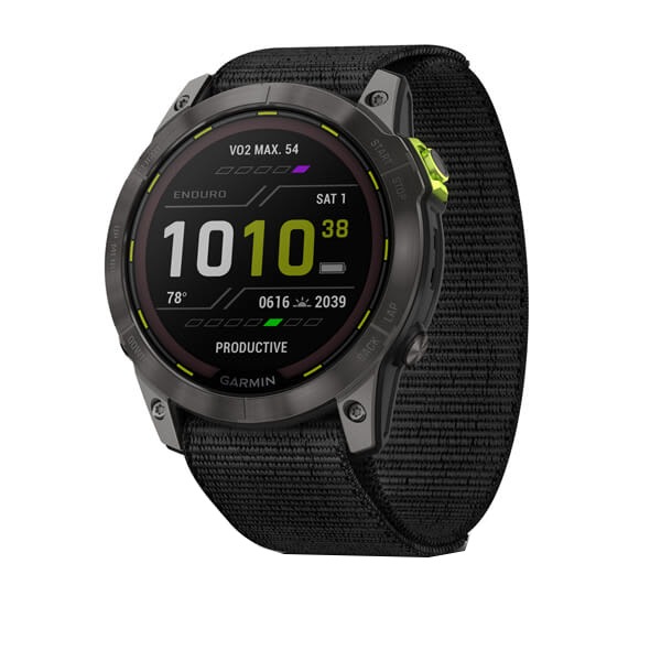 Garmin Enduro 2 Yes sport watch with strap - black - 32 GB