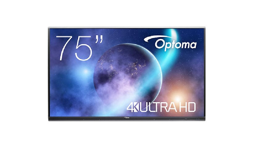 Optoma Creative Touch 5752RK 5-Series - 75" LED-backlit LCD display - 4K - for interactive communication