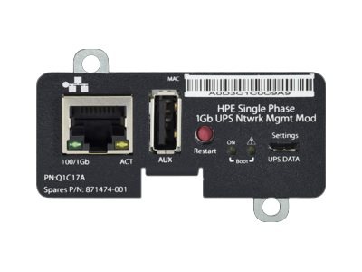 HPE Network Management Module - remote management adapter - Gigabit Ethernet x 1