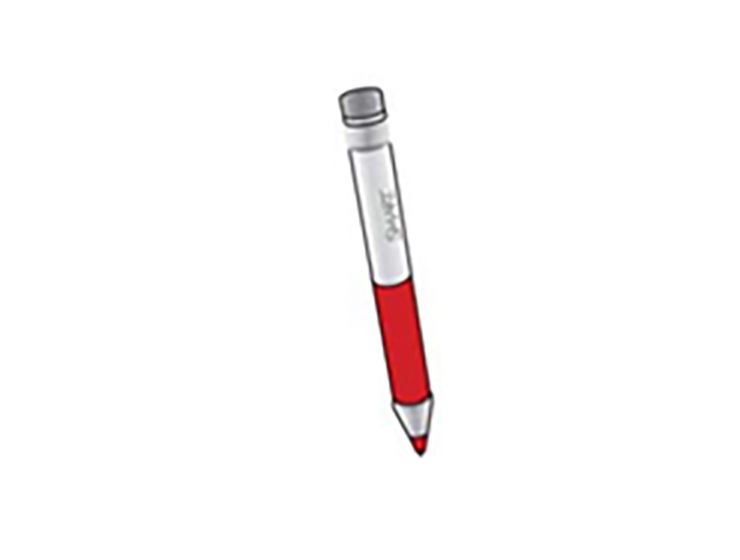 SMART Active Stylus Pen for SBID-7286P-V2 Display - Red