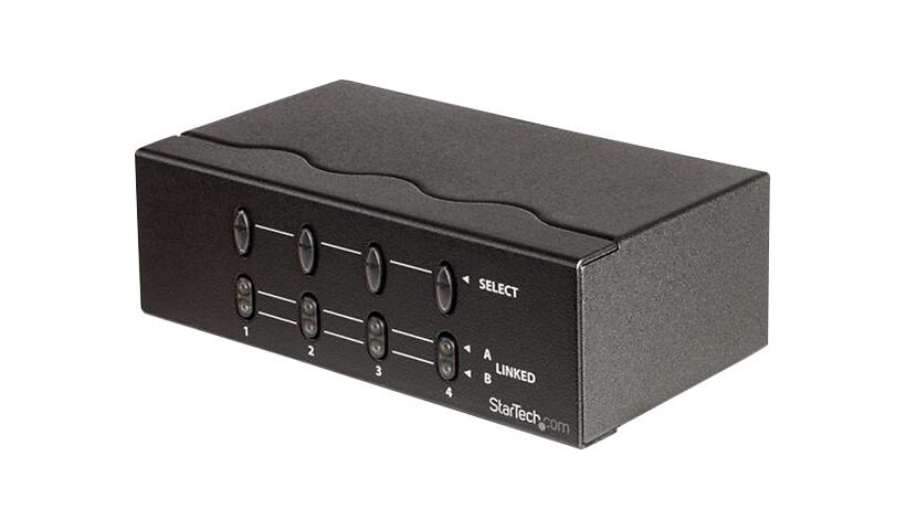 StarTech.com 2x4 High Resolution Matrix VGA Video Switch - monitor switch -