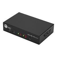SIIG 2-Port 4K HDMI KVM Switch with PBP Roaming Mouse & PIP - KVM / audio /