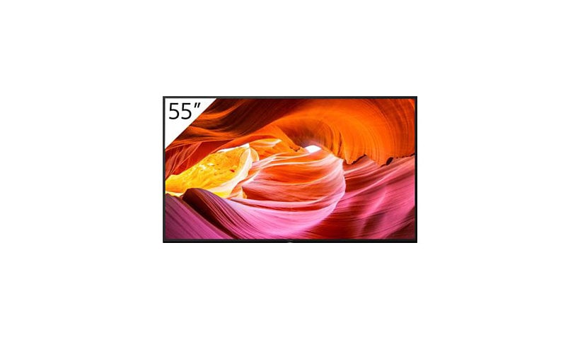 Sony Bravia Professional Displays FWD55X75K 55" Class (54.6" viewable) LED-backlit LCD display - 4K - for digital