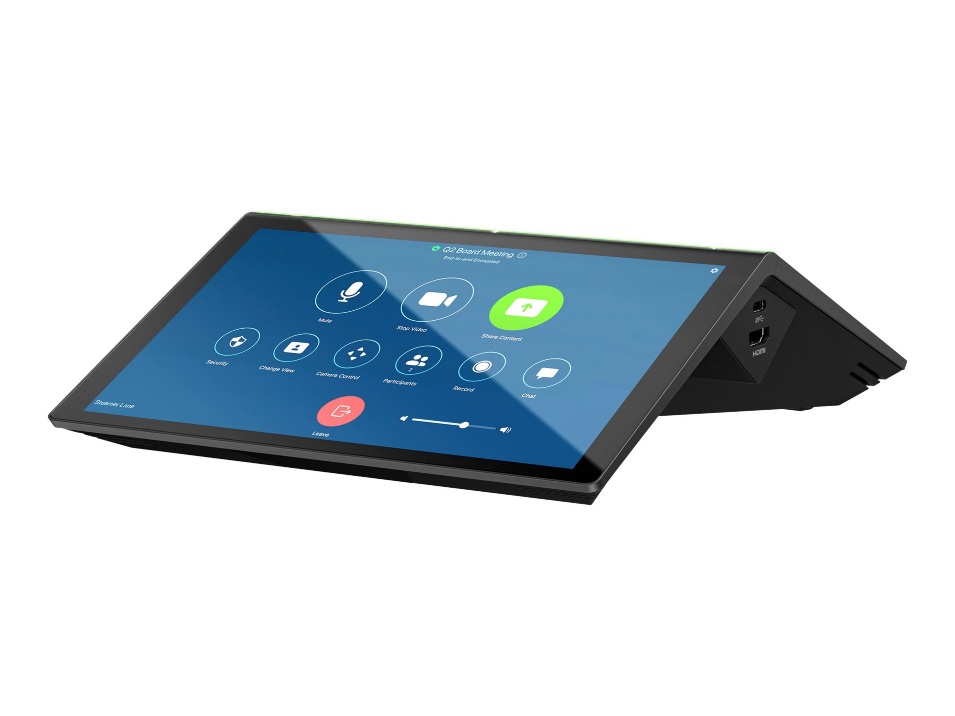 HP Presence Small Space Solution with Zoom Rooms - mini desktop - Core i5 10500T 2.3 GHz - vPro - 8 GB - SSD 256 GB -