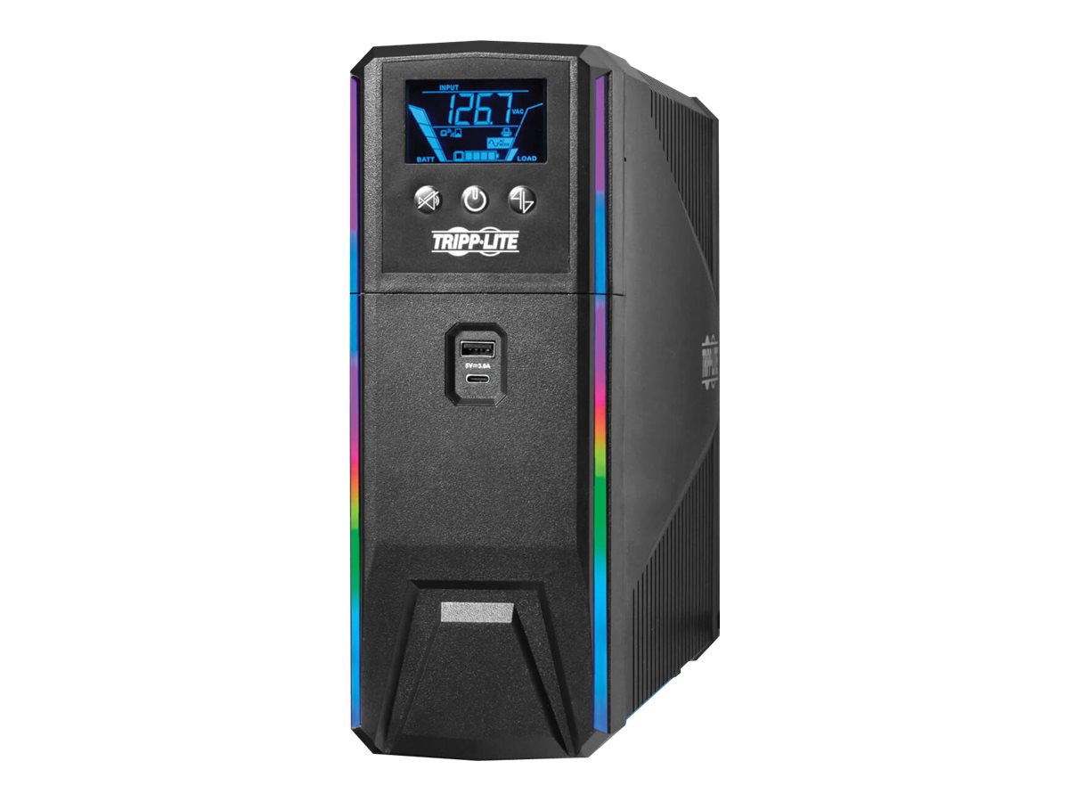 Tripp Lite Pure Sine Wave Gaming UPS 1500VA 900W 120V - Thumbnail 3