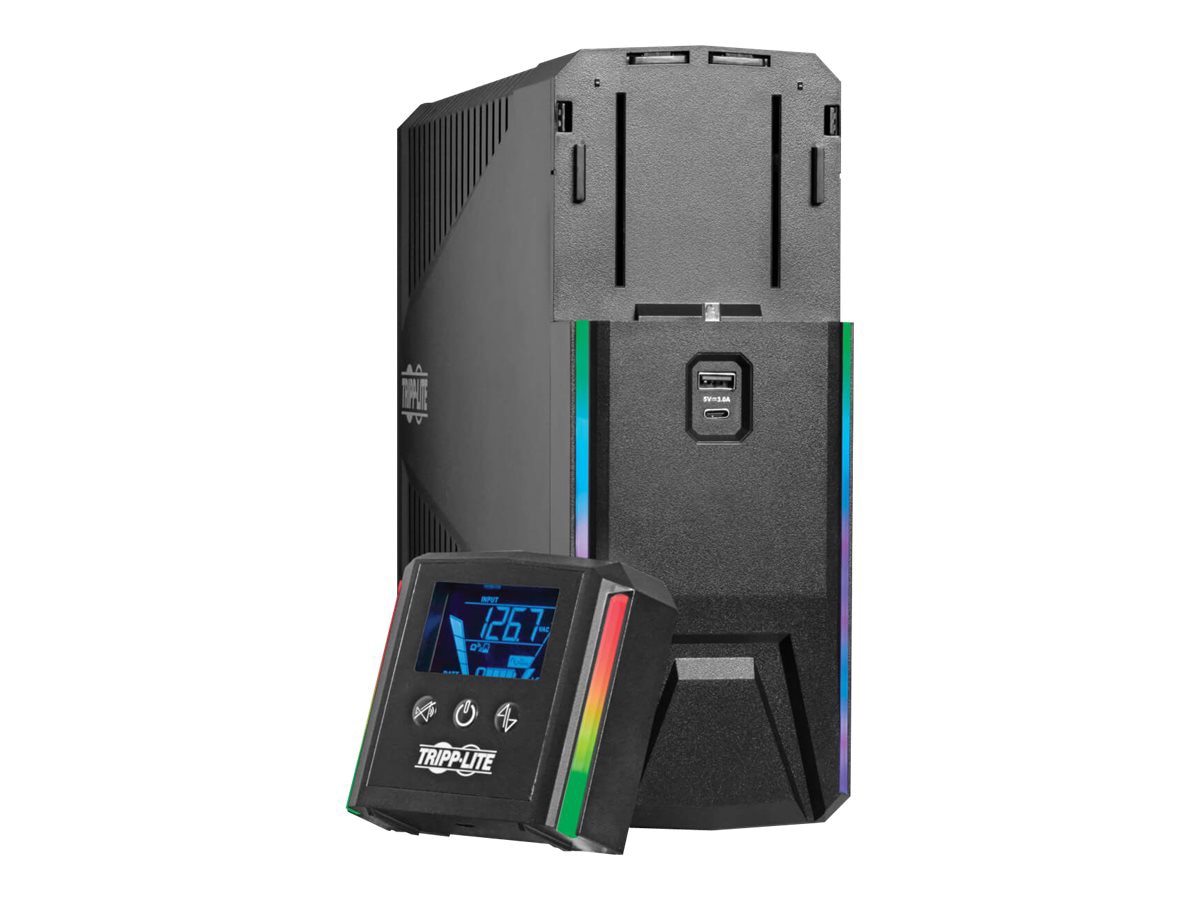 Tripp Lite Pure Sine Wave Gaming UPS 1500VA 900W 120V - Thumbnail 5