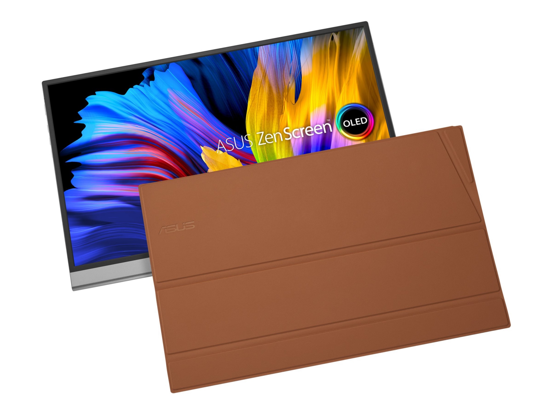 ASUS ZenScreen MQ16AH 15.6 OLED Portable Monitor Gray MQ16AH - Best Buy