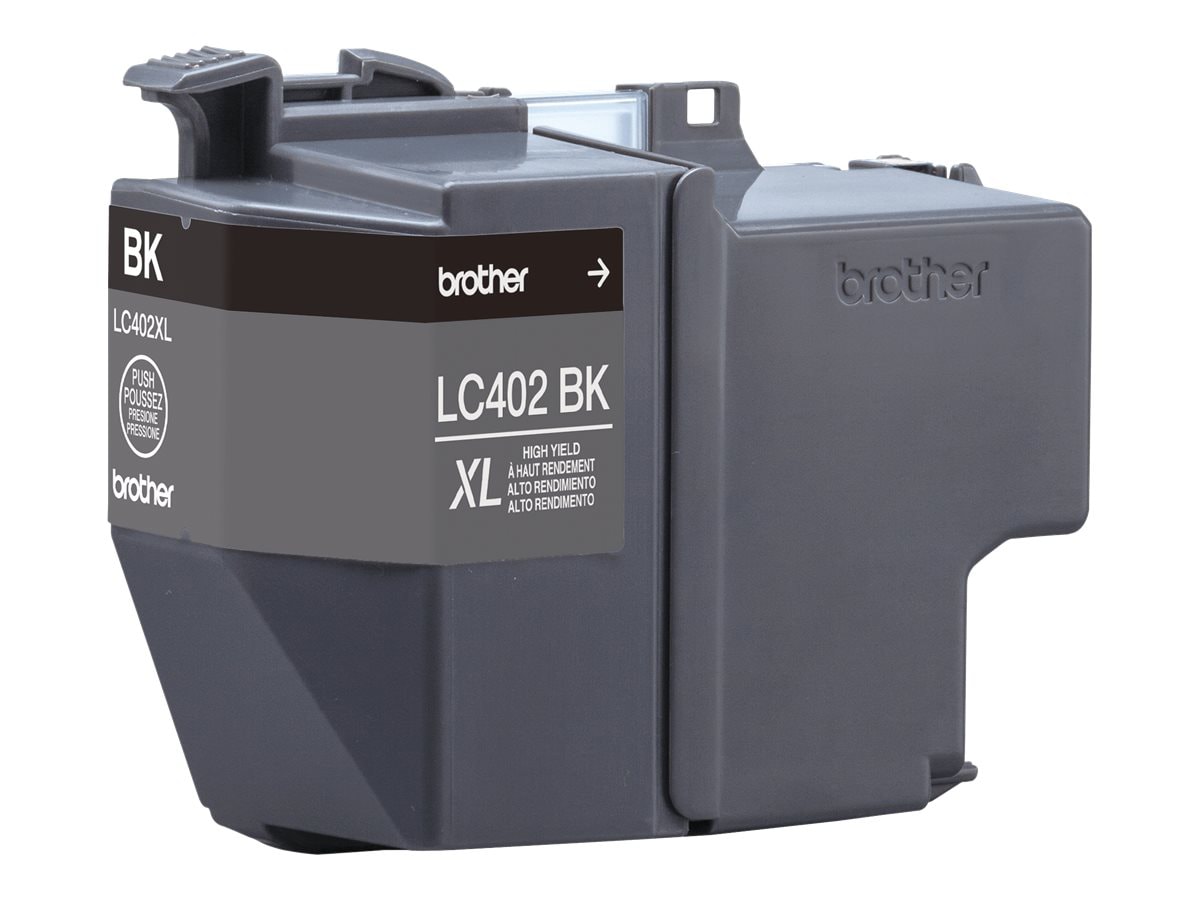 Brother LC402XLBK - High Yield - black - original - ink cartridge