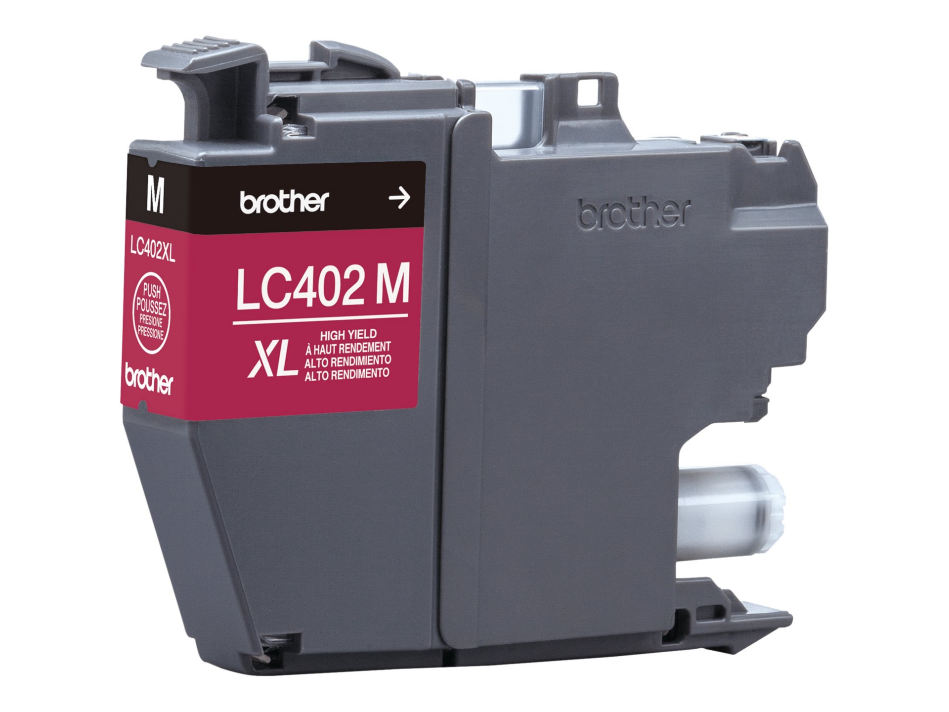 Brother LC402XLM - High Yield - magenta - original - ink cartridge