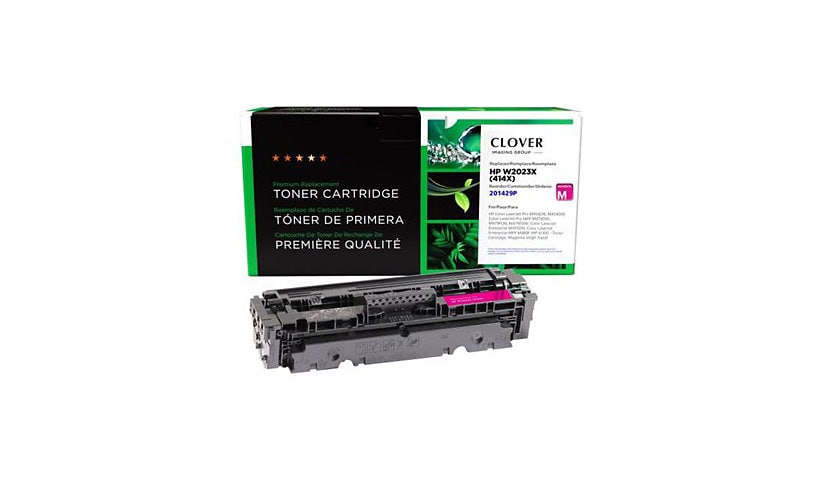 Clover Imaging Group - High Yield - magenta - compatible - remanufactured - toner cartridge (alternative for: HP 414X)