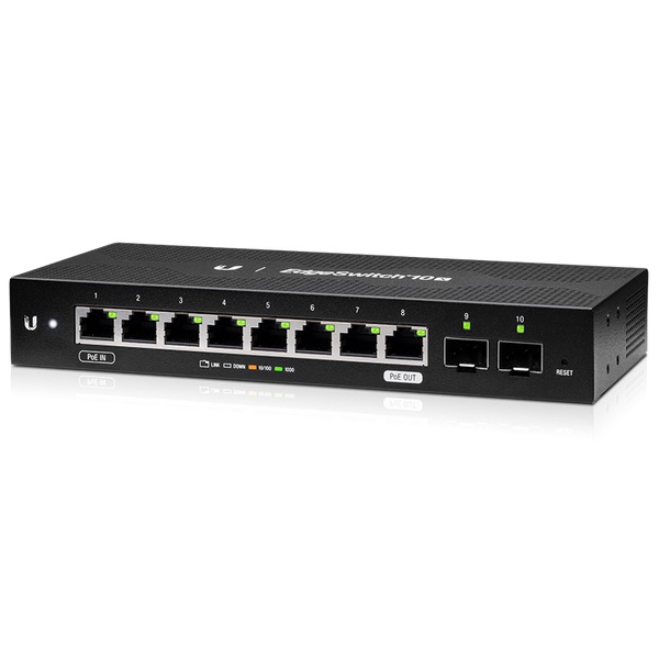 Ubiquiti EdgeSwitch 10X - switch - 10 ports - managed - rack-mountable