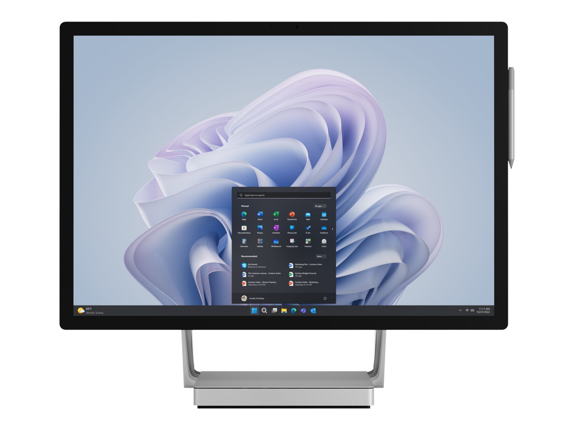 Microsoft Surface Studio 2+ for Business - all-in-one Core i7 11370H - 32 GB - SSD 1 TB - LED 28" - English