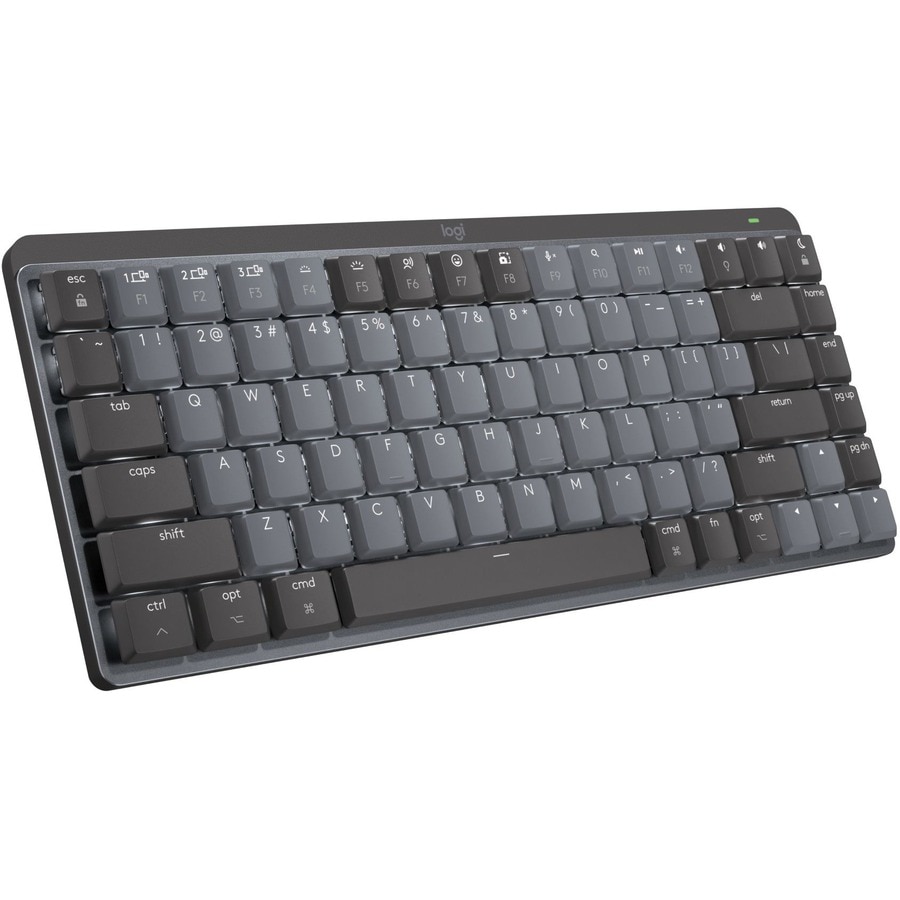 Logitech Master Series MX Mechanical Mini for Mac Wireless Illuminated Keyboard - Space Gray - keyboard - QWERTY - US