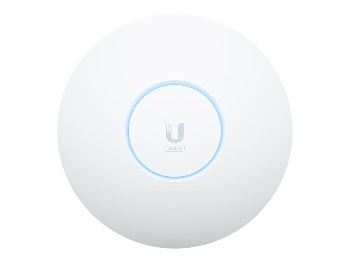 Ubiquiti UniFi U6 - wireless access point - Wi-Fi 6E, 802.11a/b/g/n/ac/ax (Wi-Fi 6E)