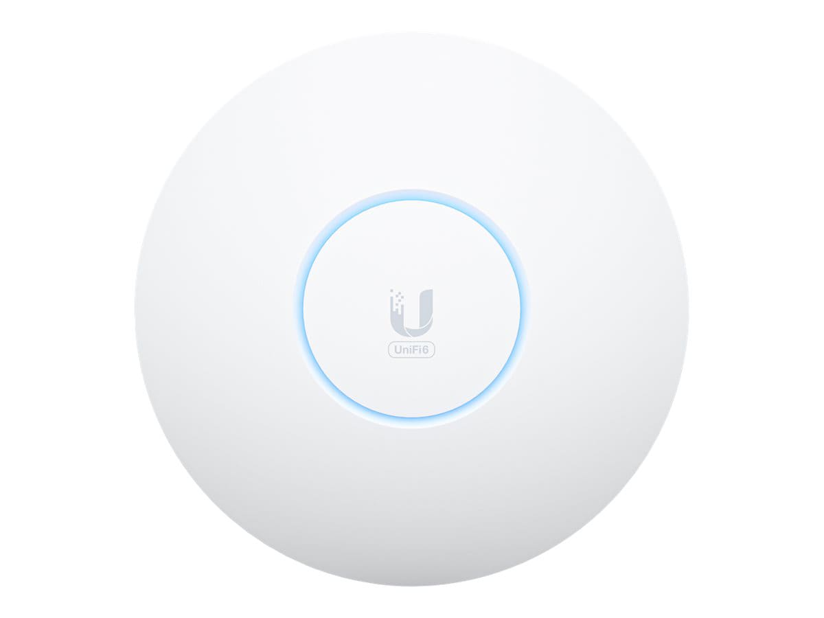 Ubiquiti UniFi U6 - wireless access point - Wi-Fi 6E, 802.11a/b/g/n/ac/ax ( Wi-Fi 6E) - U6-ENTERPRISE-US - Wireless Access Points 