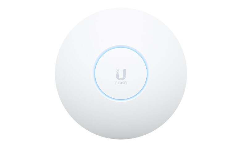 Ubiquiti UniFi U6 - wireless access point - Wi-Fi 6E, 802.11a/b/g/n/ac/ax ( Wi-Fi 6E) - U6-ENTERPRISE-US - Wireless Access Points 