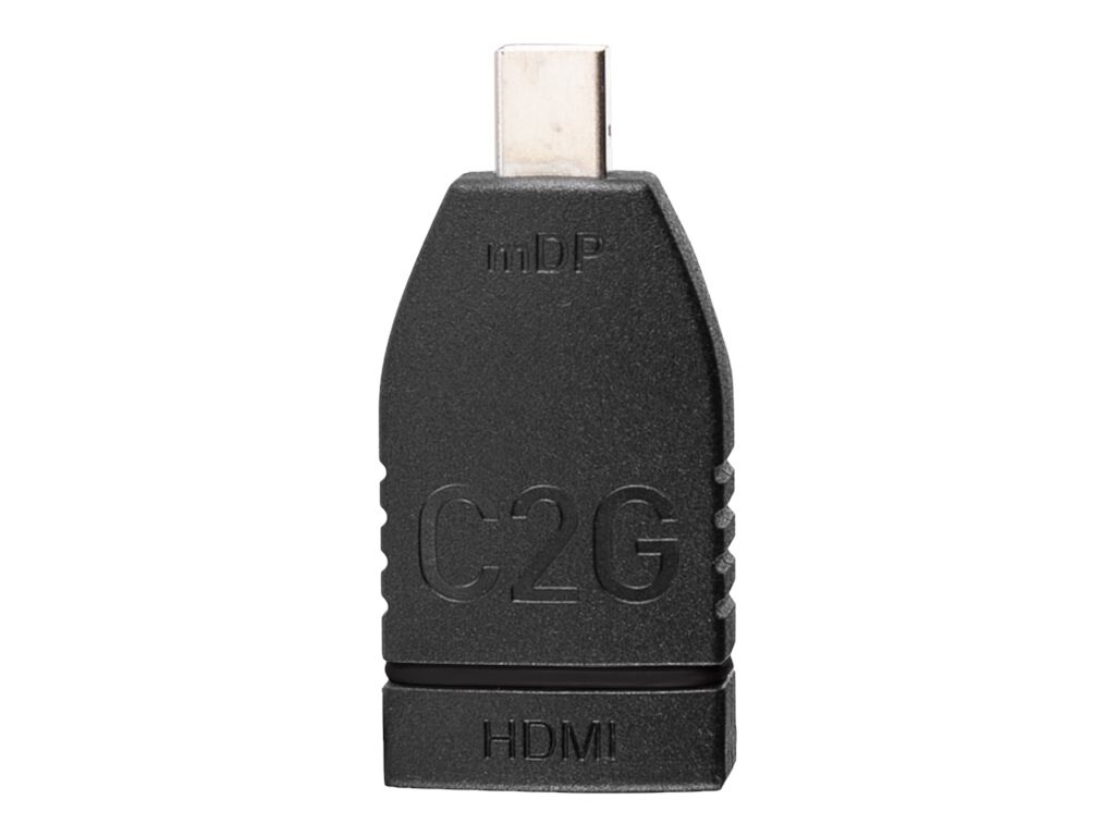 C2G Mini DisplayPort to HDMI Adapter Converter - 4K 30Hz - adapter - Mini DisplayPort / HDMI