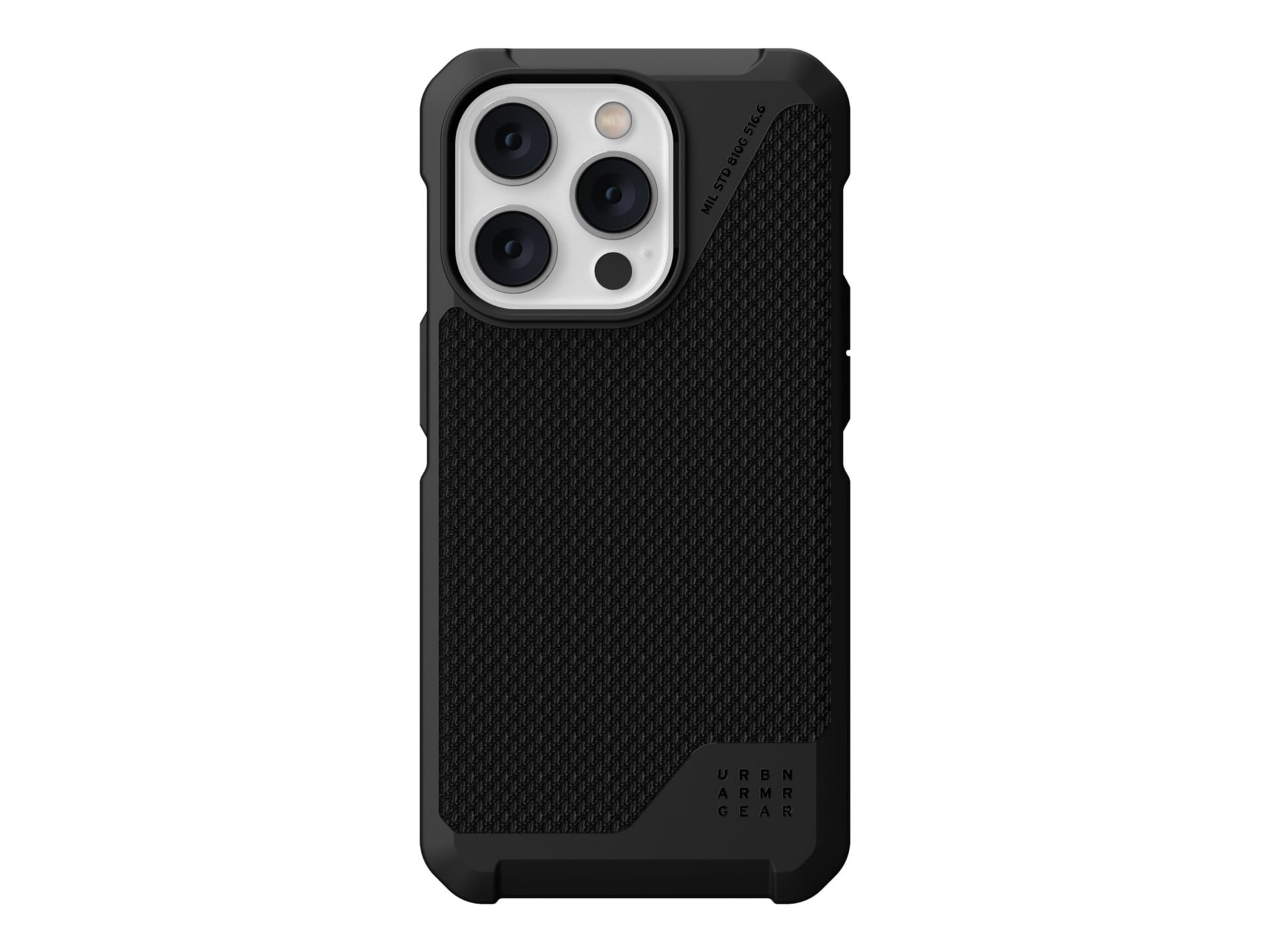 UAG Rugged Case for iPhone 14 Pro  -  Metropolis LT Series with MagSafe  -  Kevlar Black