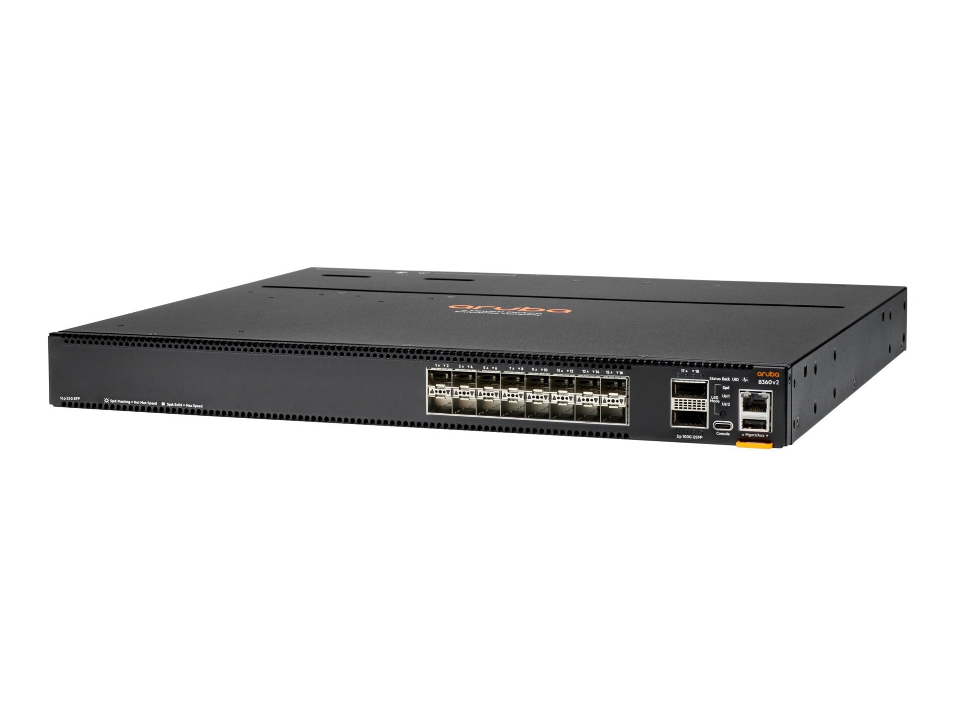 HPE Aruba CX 8360-16Y2C V2 - switch - 16 ports - managed - rack-mountable