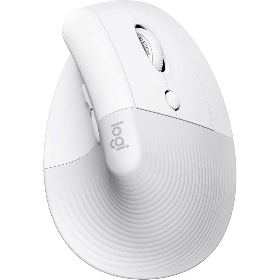 mouse Vertical vertical 910-006471 Mac Logitech Keyboards for Bluetooth Ergonomic Wireless - Lift - Mouse - Off-white - -