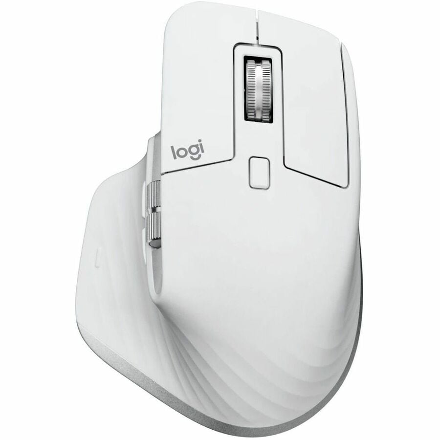 Logitech Master Series MX Master 3S for Mac - Wireless Bluetooth Mouse with Ultra-fast Scrolling - Pale Gray