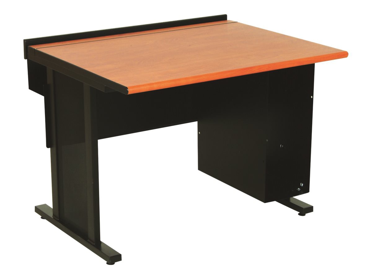 Spectrum Evolution Computer Desk - table - rectangular - bannister oak