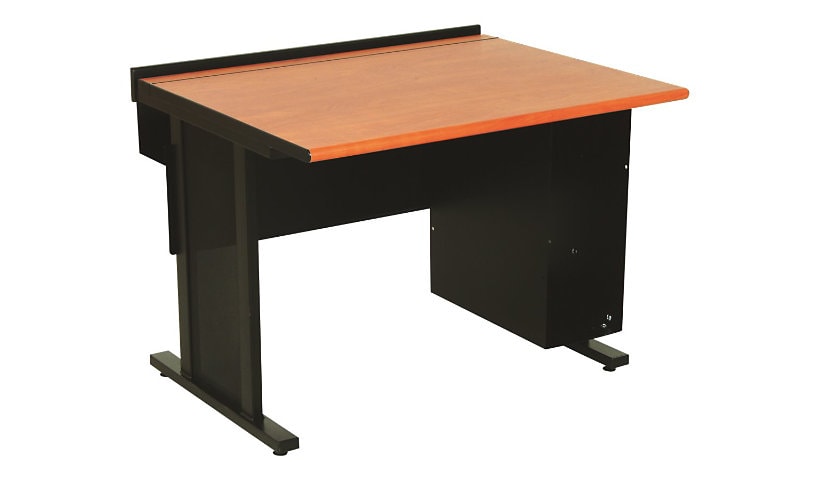 Spectrum Evolution Computer Desk - table - rectangular - bannister oak