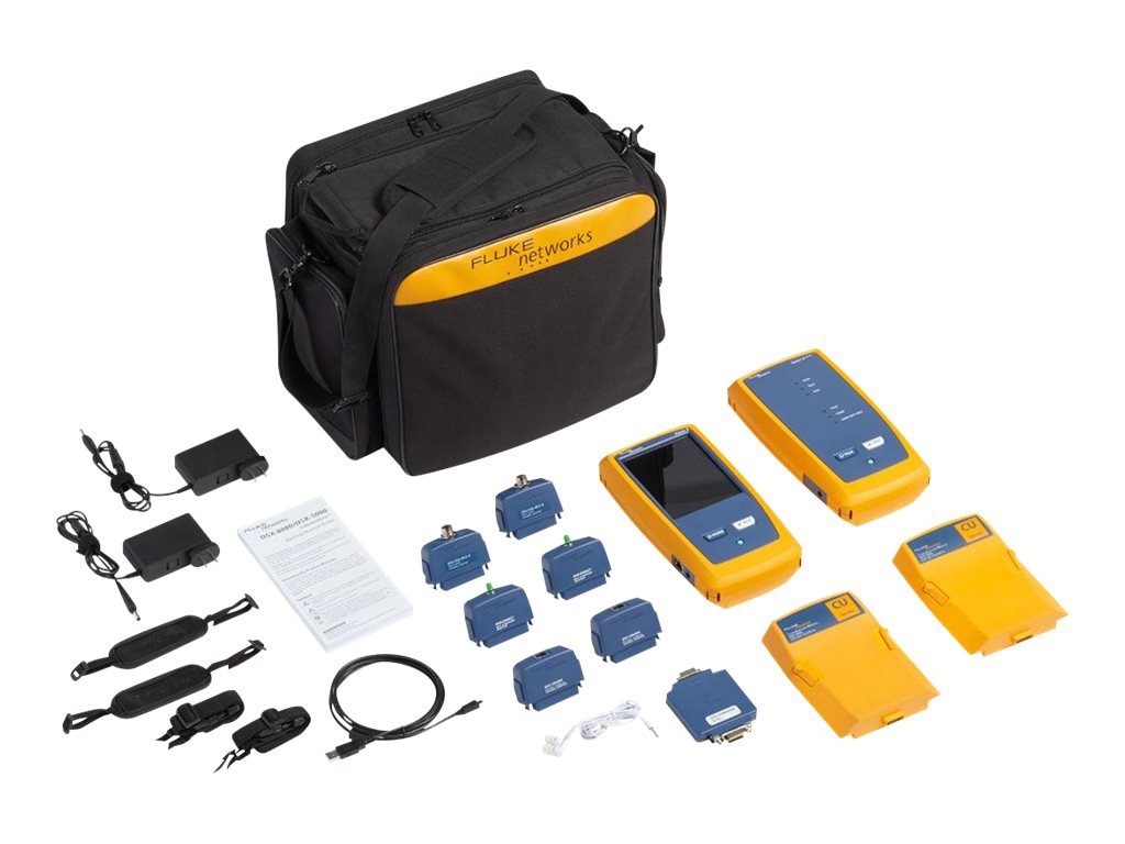 Fluke Networks Industrial Ethernet DSX Cable Analyzer Kit